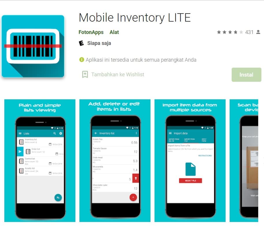 aplikasi mobile inventory